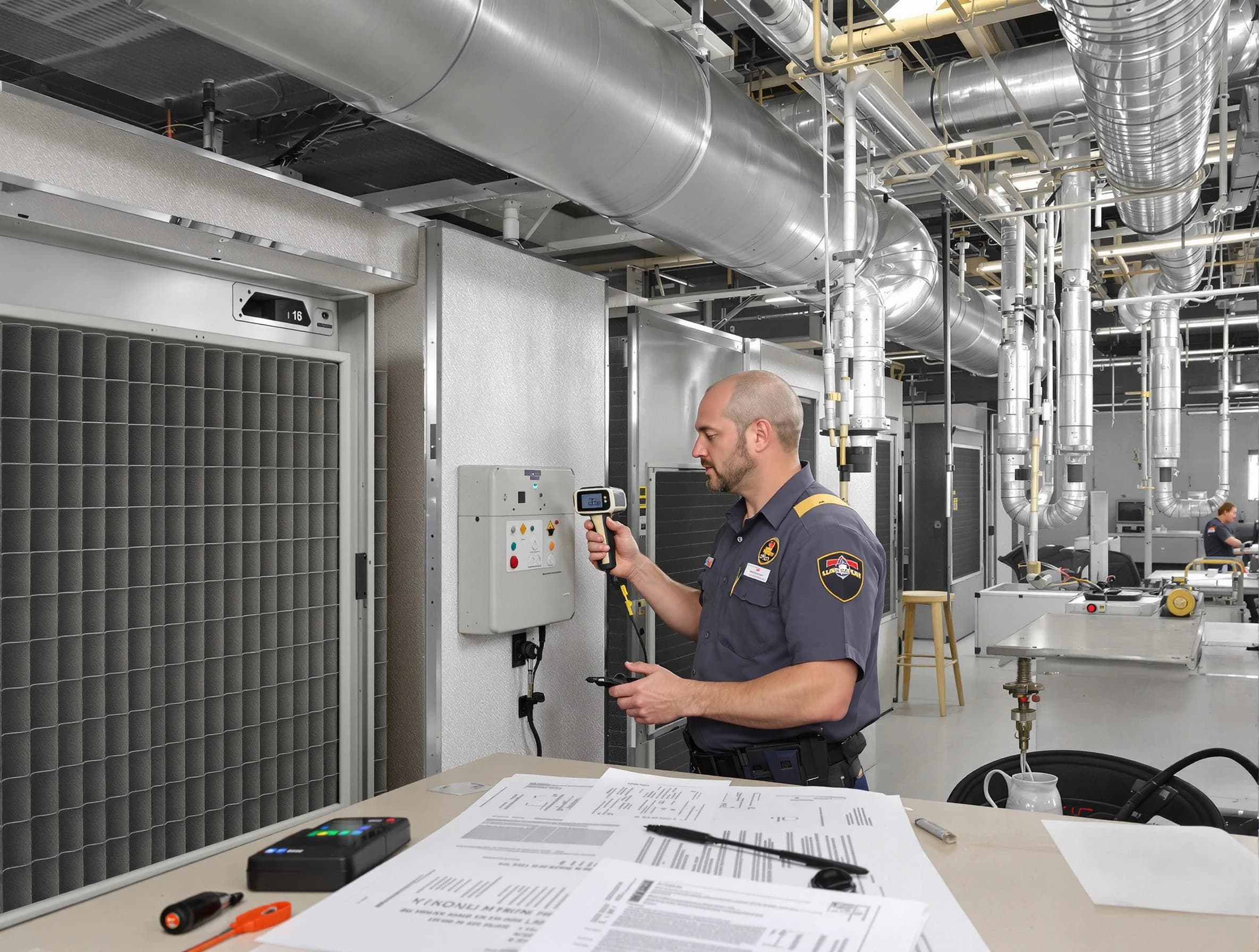 Professional filter system inspection by Trussville Air Duct Cleaning in Trussville